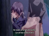 Naughty dude fucks her anime girlfriend outdoors